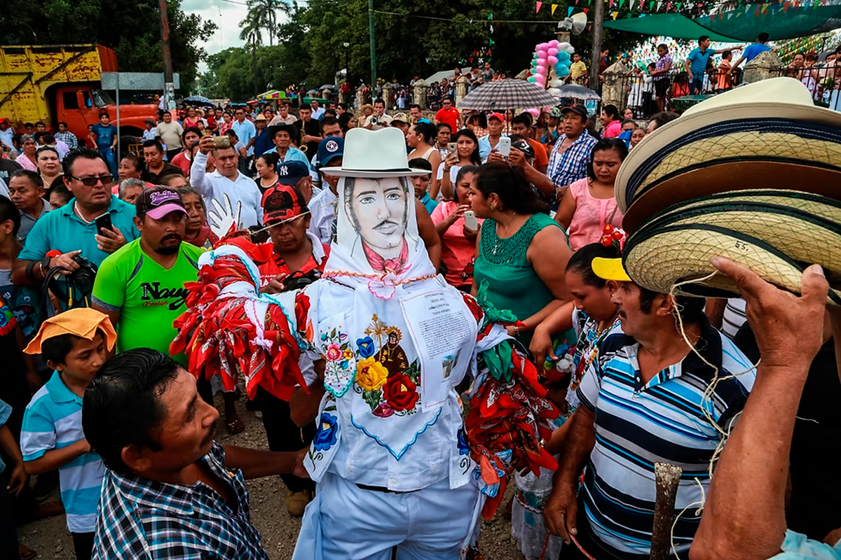 Se declaró la manifestación cultural del “Caballero de Fuego” (Ts’uulil K’áak) como Patrimonio Cultural Inmaterial del Estado de Campeche.
